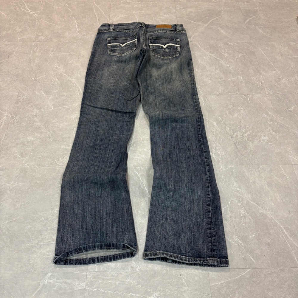 VGS Denim Firm The Houston Boot Jeans Womens 4 Blue Bootcut Stretch WP2637J